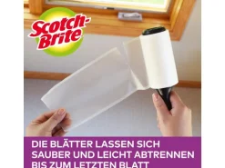 Scotch-Brite Kleiderroller Large Surface, 1 Roller mit 4 Ersatzrollen
