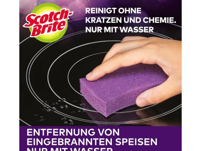Scotch-Brite Schwamm 3M Scotch-Brite Glaskeramik 3 Stück