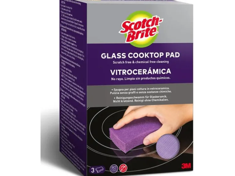 Scotch-Brite Schwamm 3M Scotch-Brite Glaskeramik 3 Stück