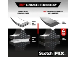 Scotch Doppelseitiges Klebeband Transparent 19 mm x 1.5 m