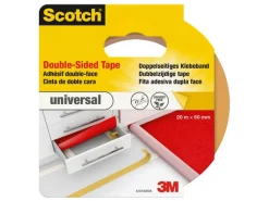 Scotch Doppelseitiges Klebeband Universal 50 mm x 20 m, Braun