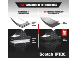 Scotch Extreme Aussenmontageband 19 mm x 5 m, Schwarz