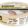 Scotch Malerabdeckband Scotch Classic 2450 24 mm x 50 m, Beige