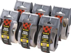 Scotch Verpackungsband Box Lock 48 mm x 20.3 m, 6 Rollen