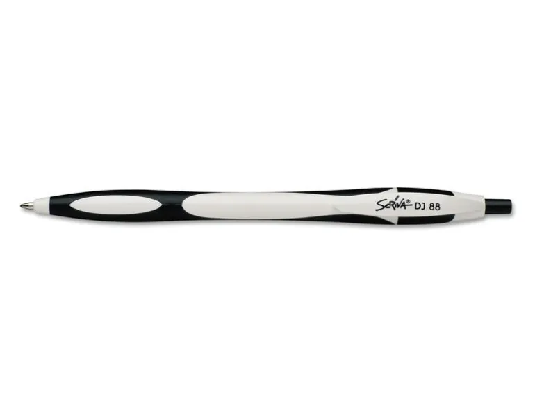 Scriva Kugelschreiber DJ88 0.7 mm, Schwarz, 12 Sück