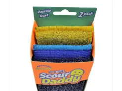 Scrub Daddy Schwamm Scour Daddy Steel 2 Stück