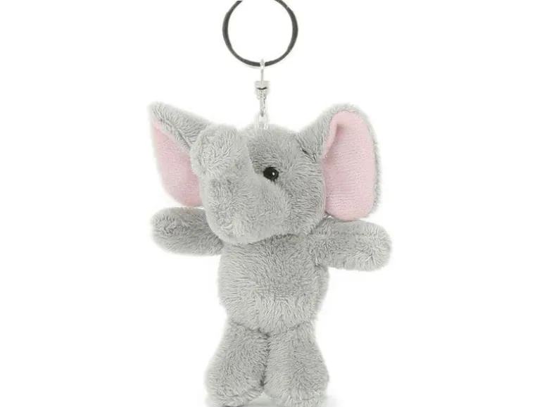 SEMO Elefant Schlüsselanhänger Grau