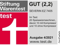 Severin Eismaschine EZ 7405 2 l, Silber