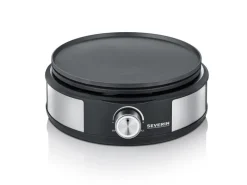 Severin Fondue-Set All-in-One 11 Teile, Schwarz/Silber