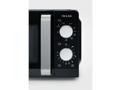 Severin Mikrowelle mit Grill MW 7781 Schwarz/Silber