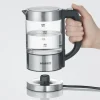 Severin Wasserkocher WK 3458 0.5 l, Schwarz/Silber