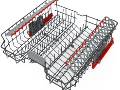 Sharp Einbaugeschirrspüler QW-NA25GS44BS-CH Teilintegriert