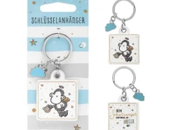 Sheepworld Schlüsselanhänger Schutzengel 8.5 x 4 cm, Kunstleder