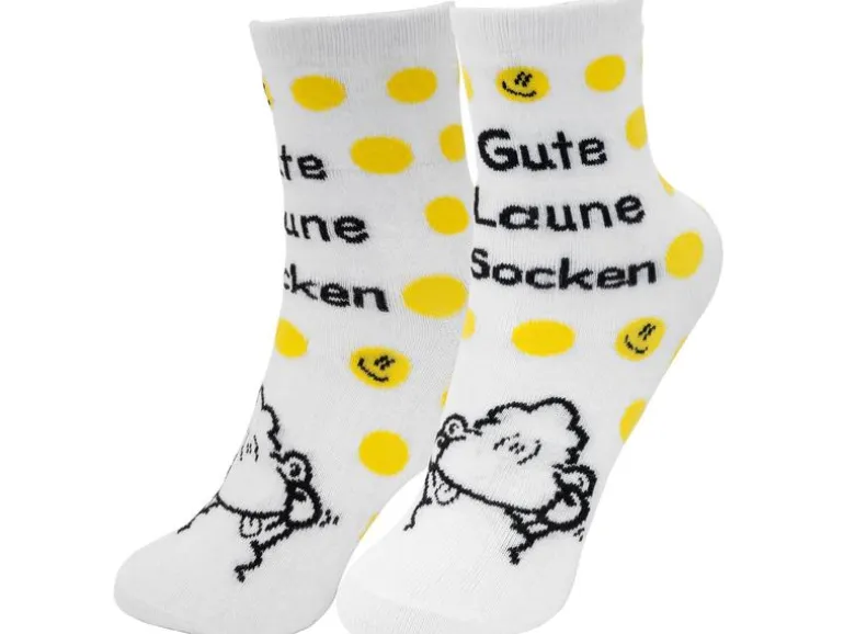 Sheepworld Socken Gute-Laune-Socken Grösse 36 - 40, waschbar (40 Grad)