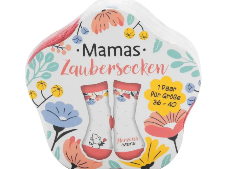 Sheepworld Socken Herzensmama, Grösse 36 - 40