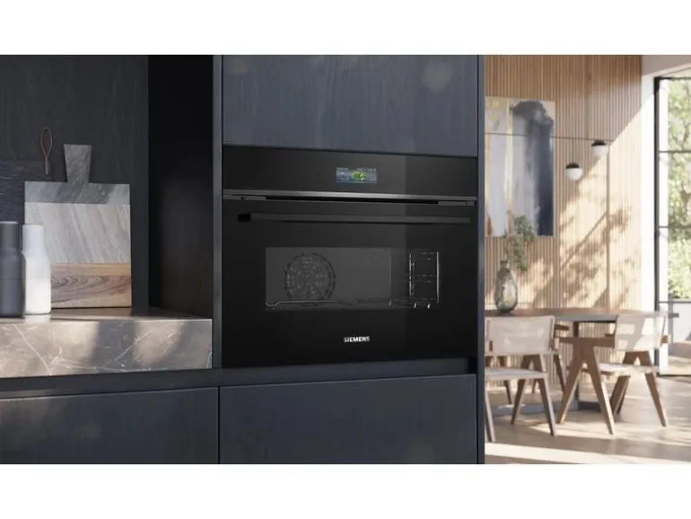 Siemens Einbaubackofen CB734G1B1 Schwarz A+