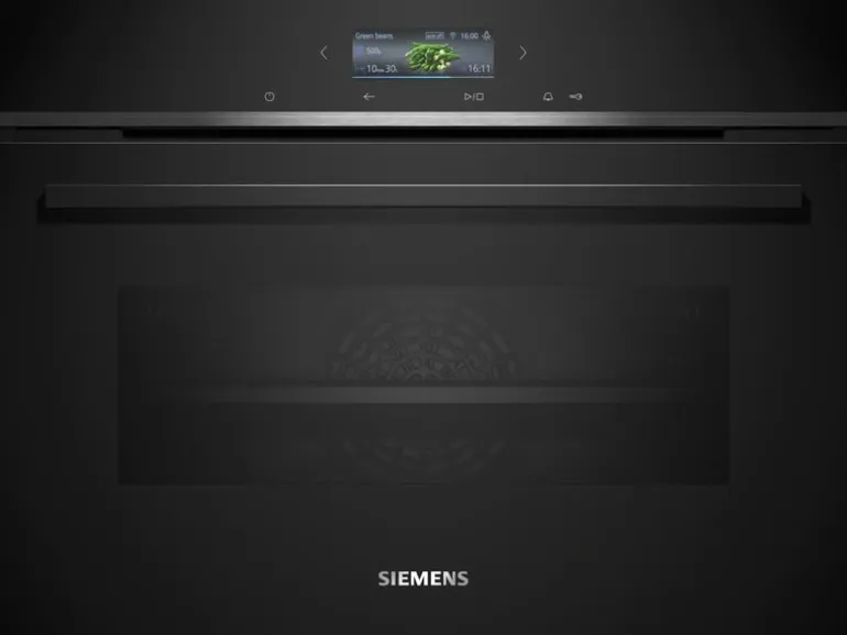 Siemens Einbaubackofen CB734G1B1 Schwarz A+