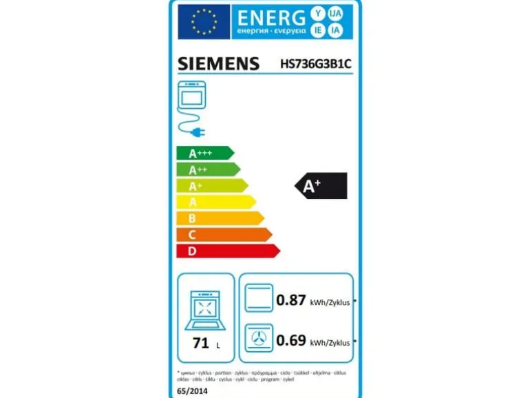Siemens Einbaudampfbackofen iQ700 HS736G3B1C Schwarz A+