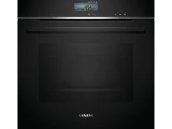Siemens Einbaudampfbackofen iQ700 HS736G3B1C Schwarz A+