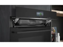 Siemens Einbaudampfbackofen CS756G1B1 Schwarz A+