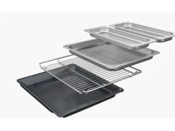 Siemens Einbaudampfbackofen CS756G1B1 Schwarz A+
