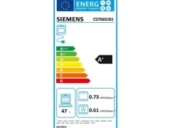 Siemens Einbaudampfbackofen CS756G1B1 Schwarz A+