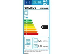 Siemens Einbauherd HE510ABS2 Schwarz A