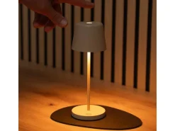 Silwy Tischleuchte Magnet-Leuchte Monaco Sand inkl. Platzset