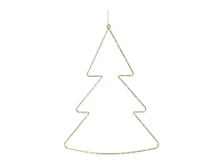 Sirius Fensterhänger Liva Tannebaum, 70 cm, Gold