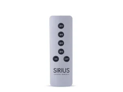 Sirius Fernbedienung mit Timerfunktion Silber