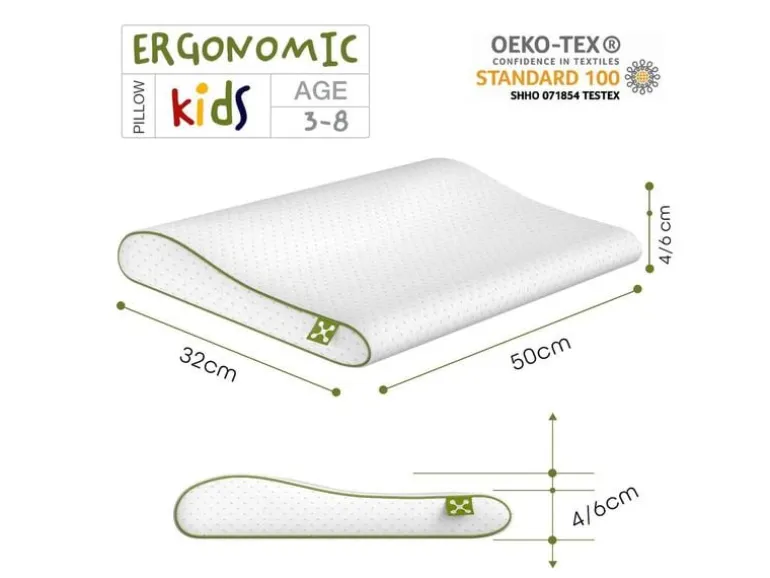 Smartsleep Kissen Kids Ergonomic 50 x 32 cm