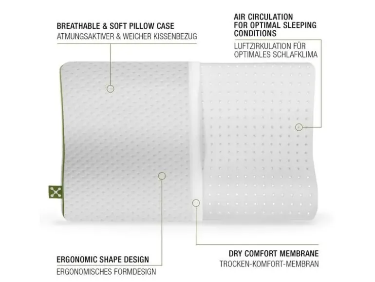 Smartsleep Kissen Kids Ergonomic 50 x 32 cm