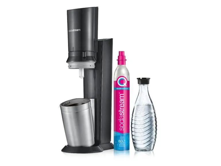 Sodastream Wassersprudler Crystal CQC Schwarz