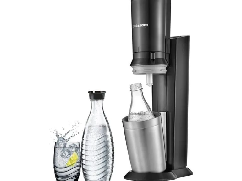 Sodastream Wassersprudler Crystal CQC Schwarz