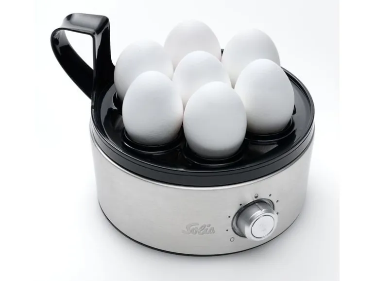 Solis Eierkocher Egg Boiler & More 8272 7 Eier, Silber