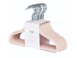 3 Sprouts Kinderkleiderbügel Samt 15 Stück Rosa