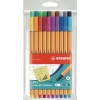STABILO Fineliner point 88 20 Stück, Mehrfarbig