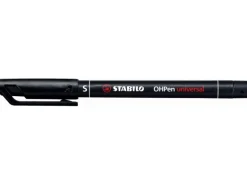 STABILO Folienstift OHPen universal 0.4 mm Superfein, Schwarz