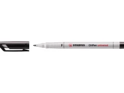 STABILO Folienstift OHPen Universal F 0.7 mm, Schwarz