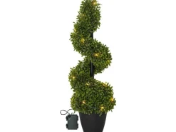 Star Trading Baum Buxbom, 0.65 m, Grün, 20 LED