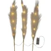 Star Trading Dekorativer Zweig Plumes Indoor, Weiss, 65 cm Höhe