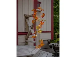 Star Trading Girlande Autumn Indoor, Orange, 10 cm Höhe