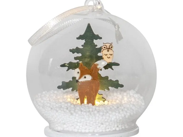 Star Trading Kugel Forest Friends 9 cm, Mehrfarbig
