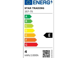 Star Trading Lampe Low Voltage A60 3.5 W (39 W) E27 Warmweiss (WW)