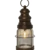 Star Trading Laterne Aina Indoor, Bronze, 28 cm Höhe