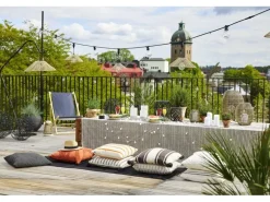Star Trading Laterne Solar Calabria Schwarz