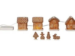 Star Trading LED-Figur Gingerville, Warmweiss