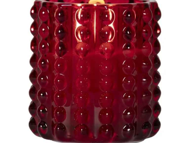 Star Trading LED-Kerze Flamme Dotty, Rot, 9.5 cm