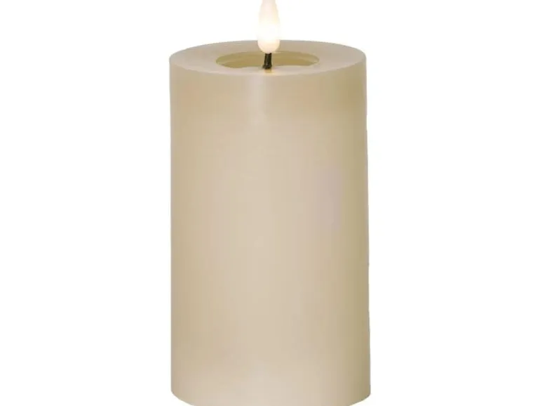 Star Trading LED-Kerze Flamme Flow, Beige