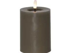 Star Trading LED-Kerze Flamme Flow, Braun
